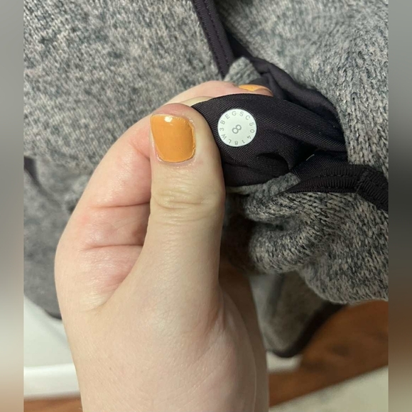 Lululemon Fleece & Thank You Pullover - Sz 8 - Picture 6 of 6